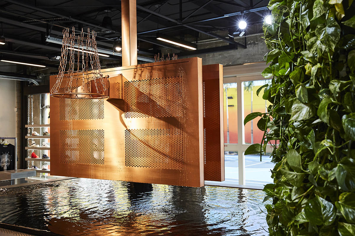 UNKNWN reveals its new Wynwood retail store with open-air functional basketball court in Miami