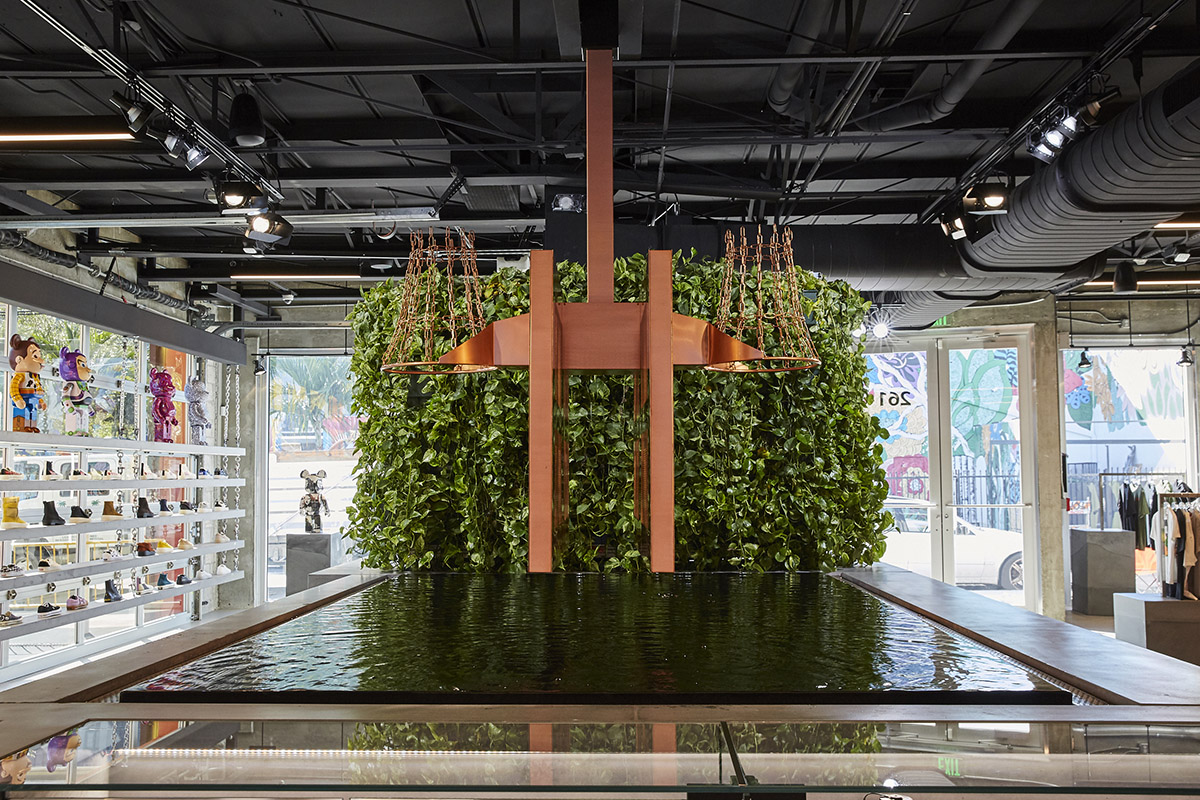 UNKNWN reveals its new Wynwood retail store with open-air functional basketball court in Miami