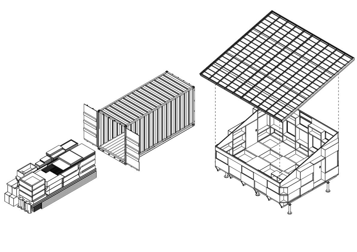ZHU Jingxiang builds checkered playroom for kids to be built in remote regions