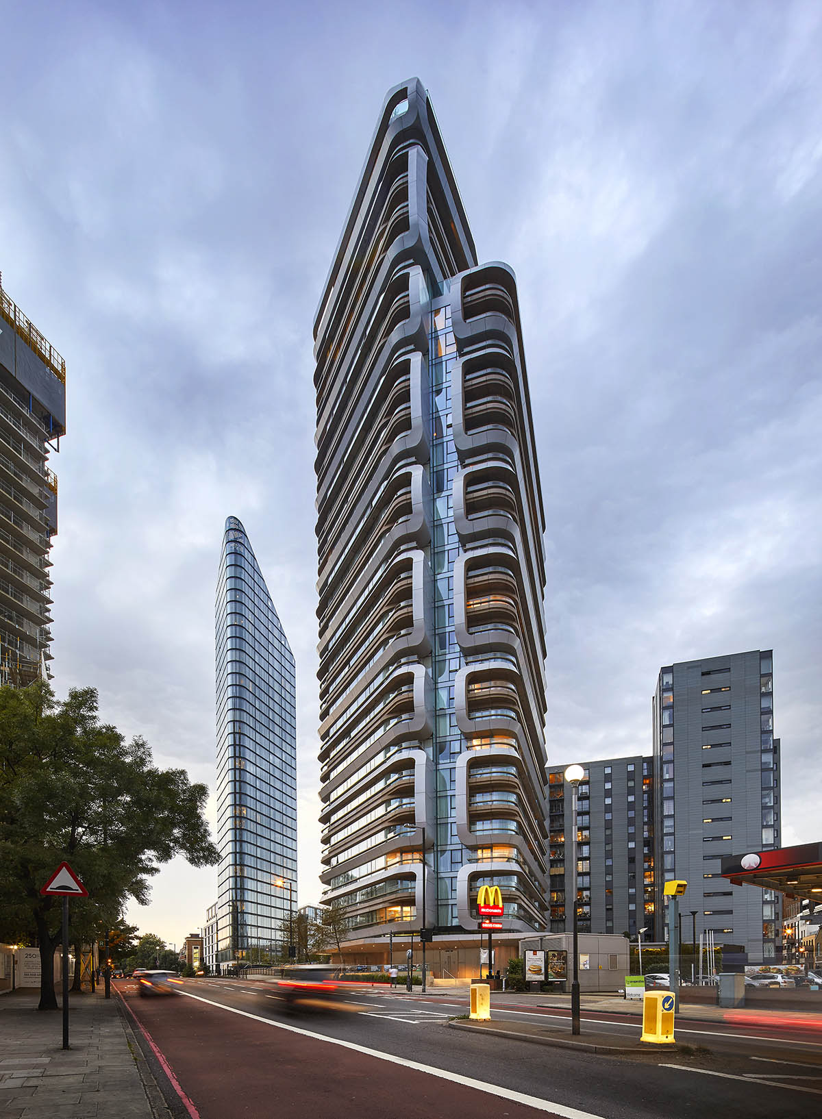 UNStudio’s remodelled facade for Canaletto tower creates