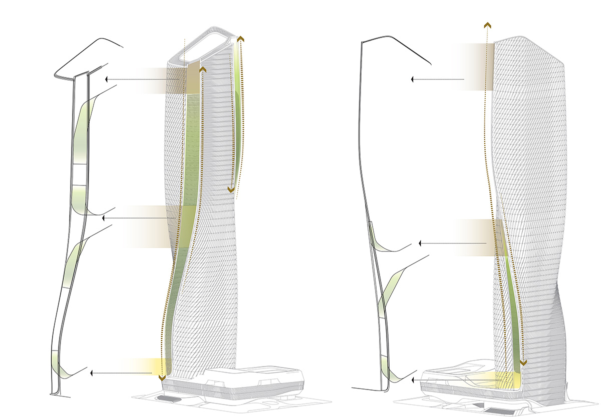 UNStudio’s Wasl Tower will feature one of the world’s tallest ceramic facades in Dubai