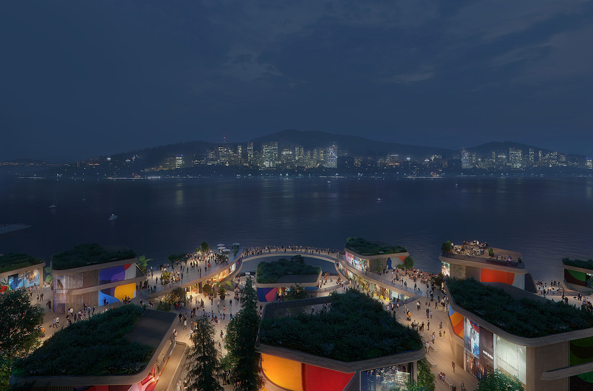 UNStudio reimagines Korean gardens with sinuous leisure island in South Korea