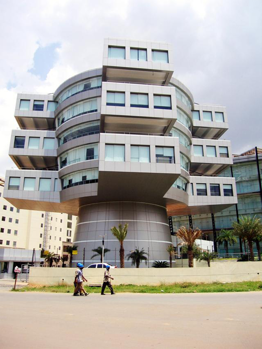 Corporate Office Building For I-Flex Solutions Is An Iconic Benchmark In Bengaluru