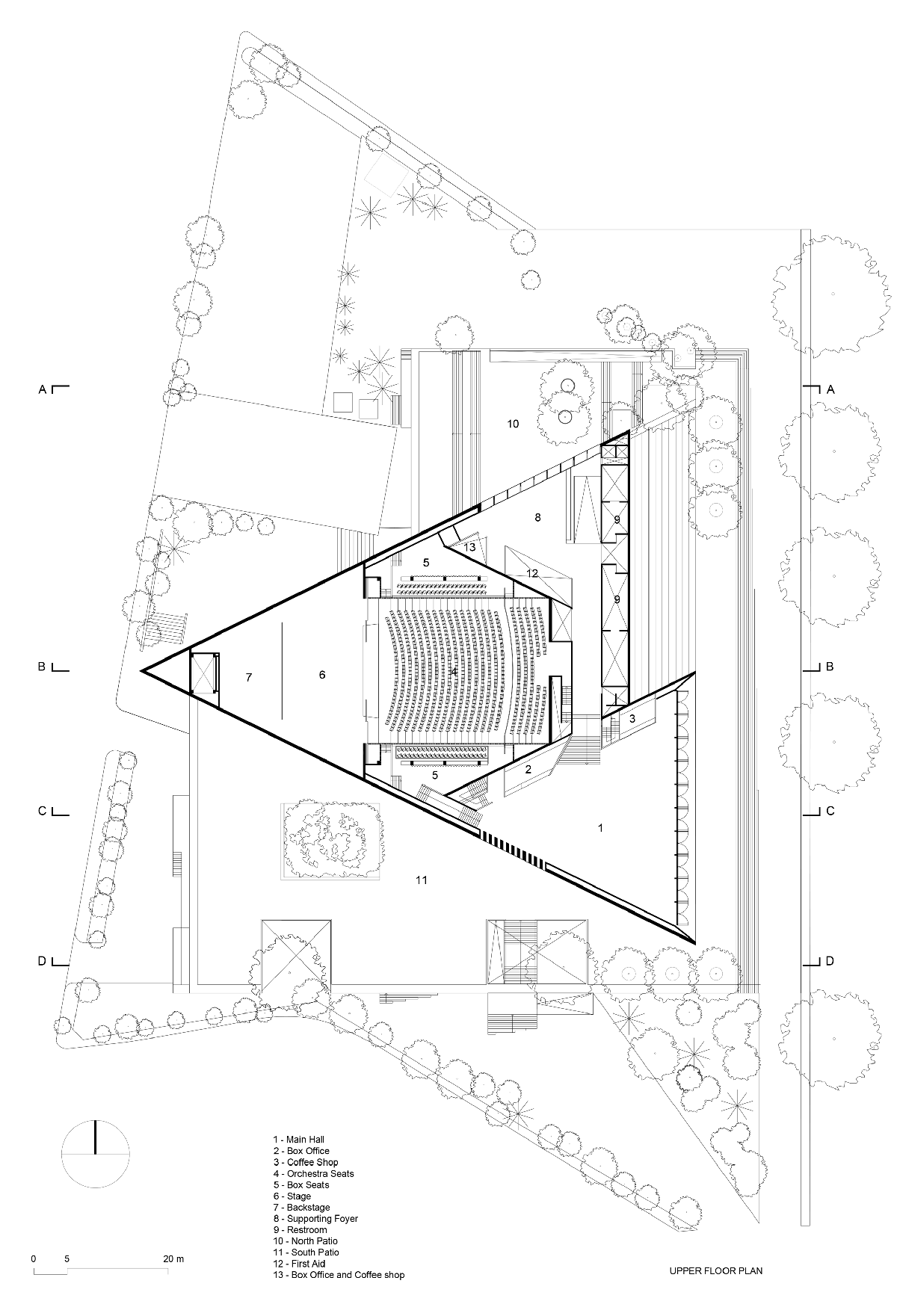 Isaac Broid and Productora's triangular Teopanzolco Cultural Center wins Oscar Niemeyer Award