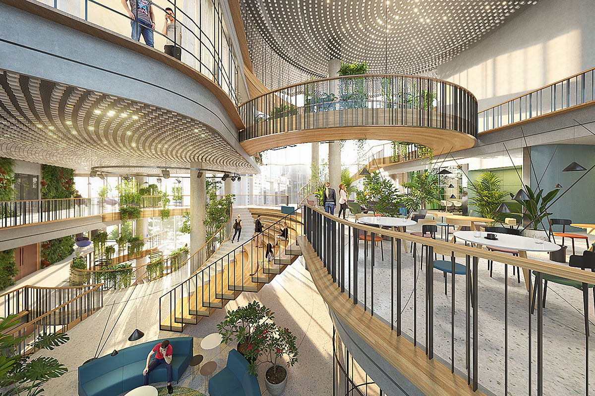 UNStudio-designed JetBrains office campus focuses on comfort and wellbeing in St. Petersburg