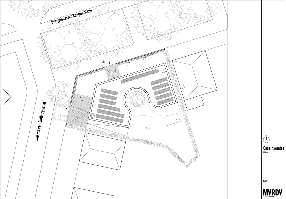 MVRDV completes Casa Kwantes house with fluid glass walls in Rotterdam