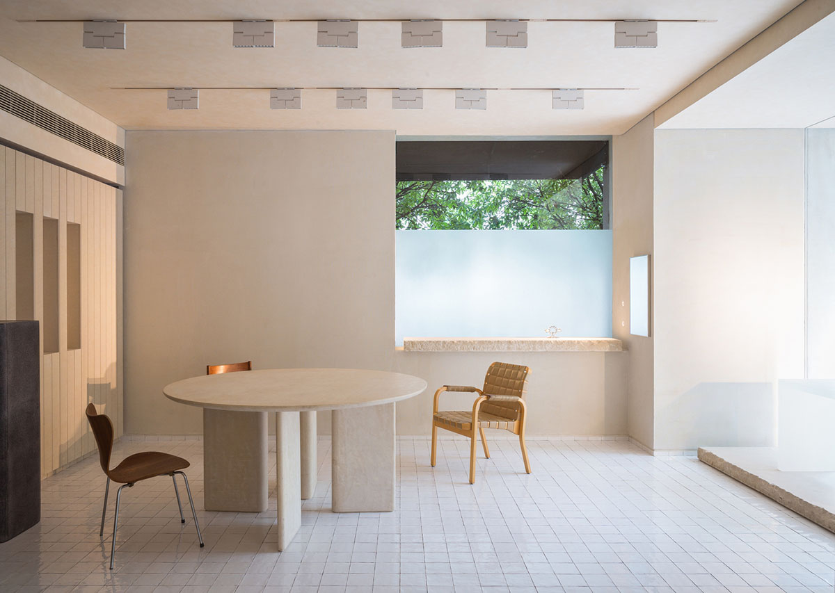 Jewelry shop is designed to feel more like 