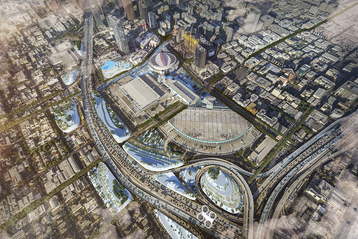 MVRDV and Airbus release research showing how to integrate air mobility into urban environments