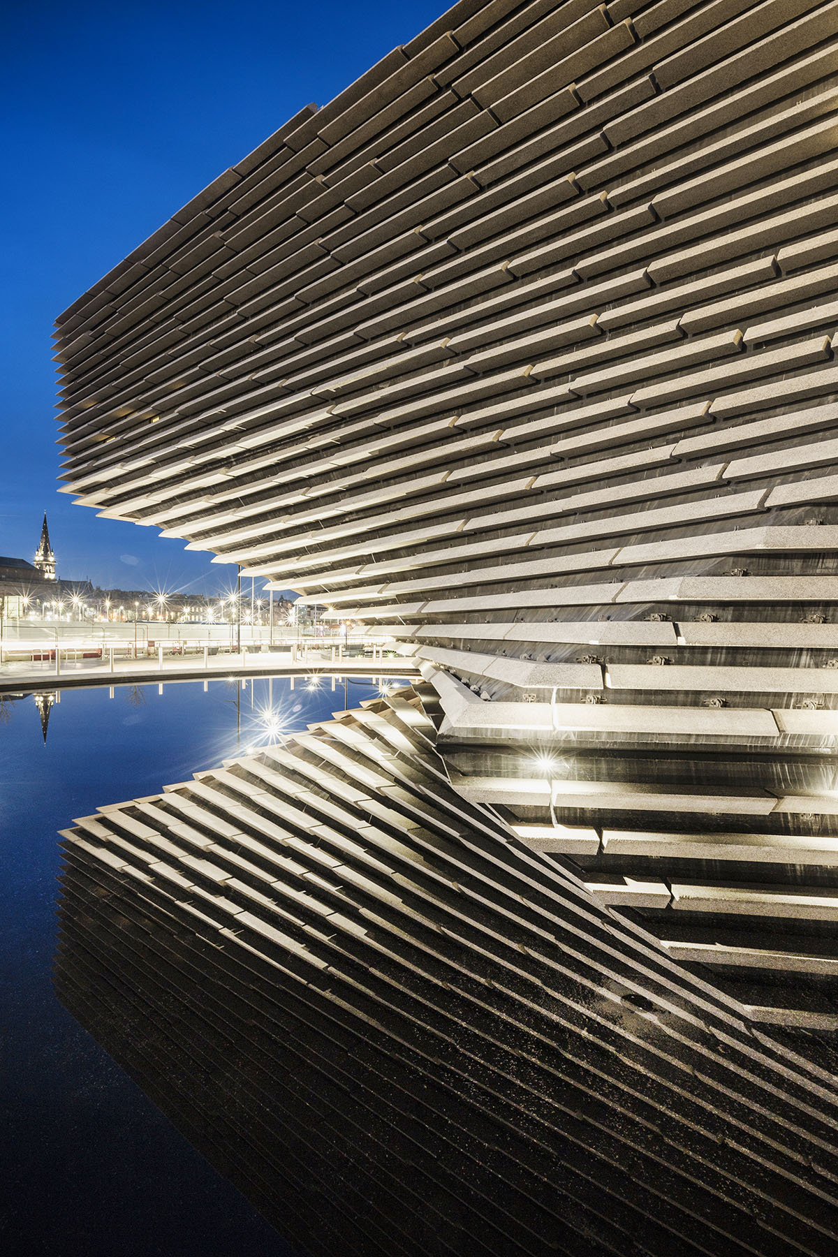 Kengo Kuma's Scotland's cliff-inspired V&A Dundee Museum is nearing completion