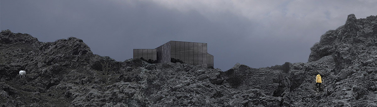 The Iceland Black Lava Fields Visitor Center competition winners announced