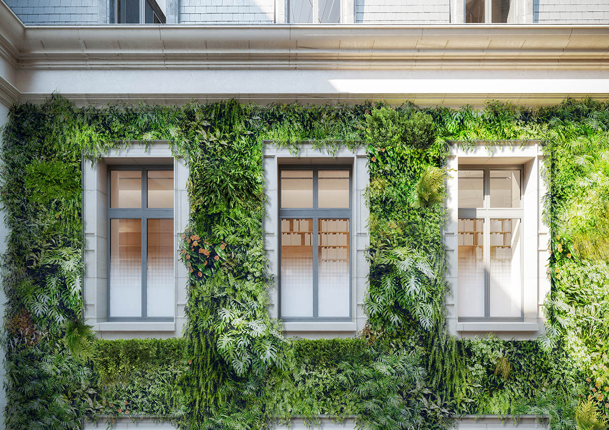 Vincent Callebaut Architectures to add crystallized dome to a historic stone hotel in Luxembourg