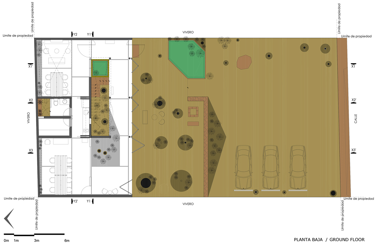 TACO completes this homelike and pinkish workshop studio in a lush green of Yucatan Peninsula