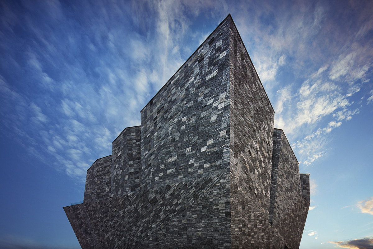 Kengo Kuma creates monolithic Kadokawa Culture Museum made of granite façade in Japan