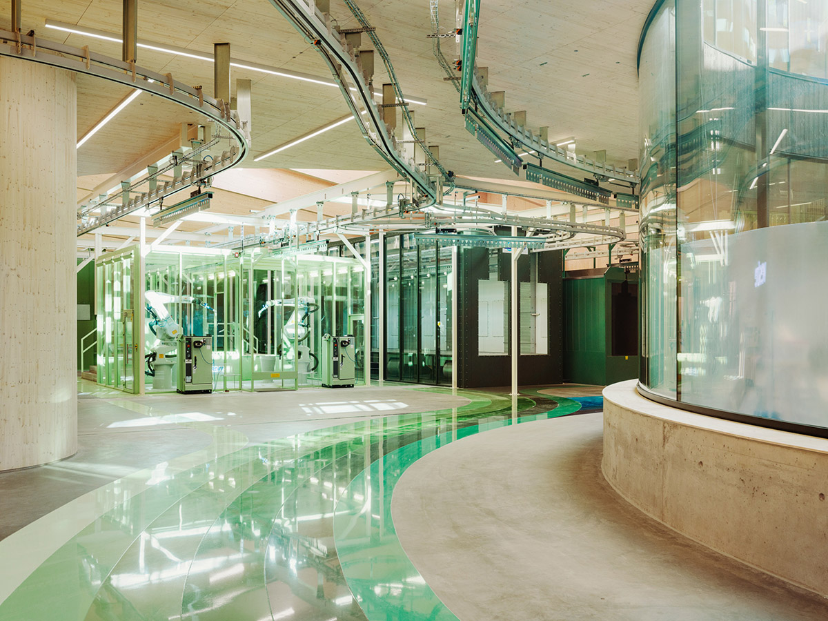 BIG completes cross-shaped furniture factory for Vestre in the heart of the Norwegian forest