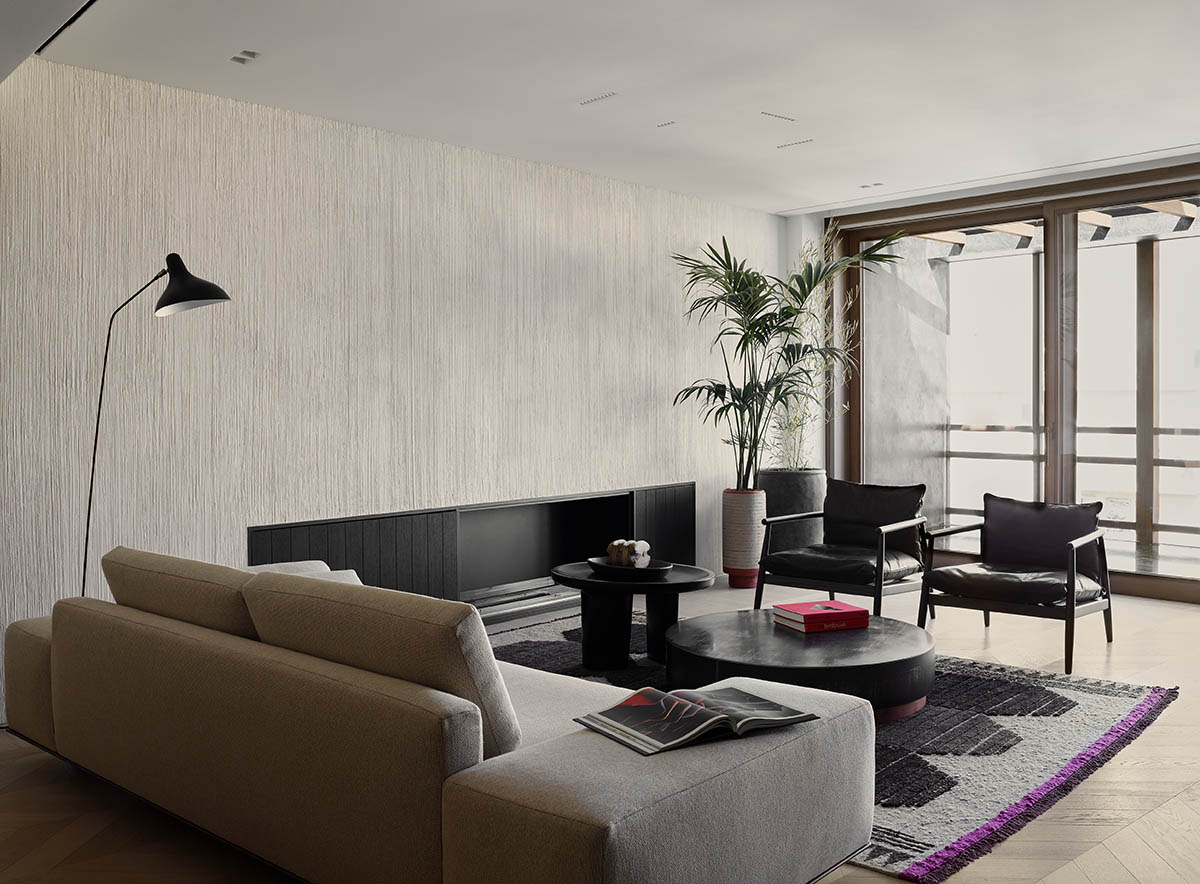 Block722 architects+ redesigns former concrete shell with timber elements for duplex house in Athens