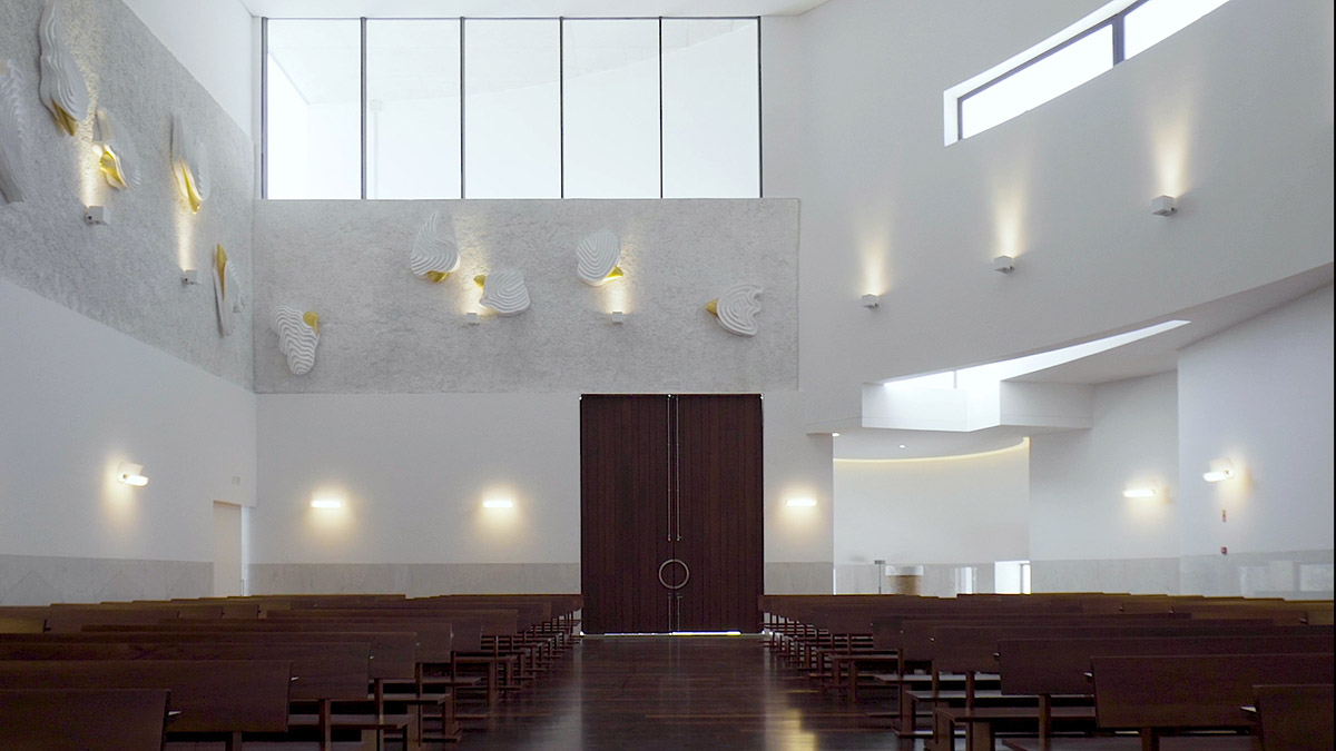 Building Pictures releases video of Felgueiras Church designed by FCC Arquitectura
