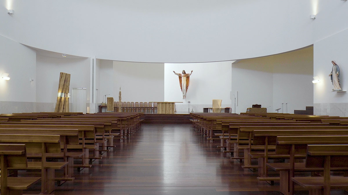 Building Pictures releases video of Felgueiras Church designed by FCC Arquitectura