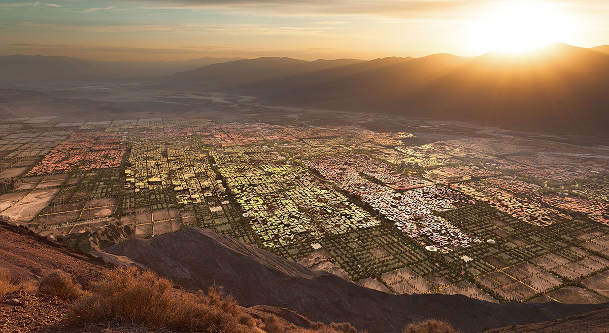 BIG unveils new images for the Telosa City masterplan, focusing on