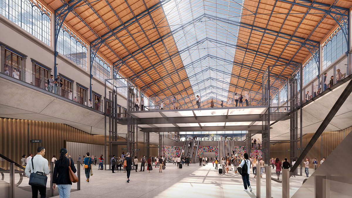 Grimshaw to design Budapest's Nyugati railway station with long-span roof structure