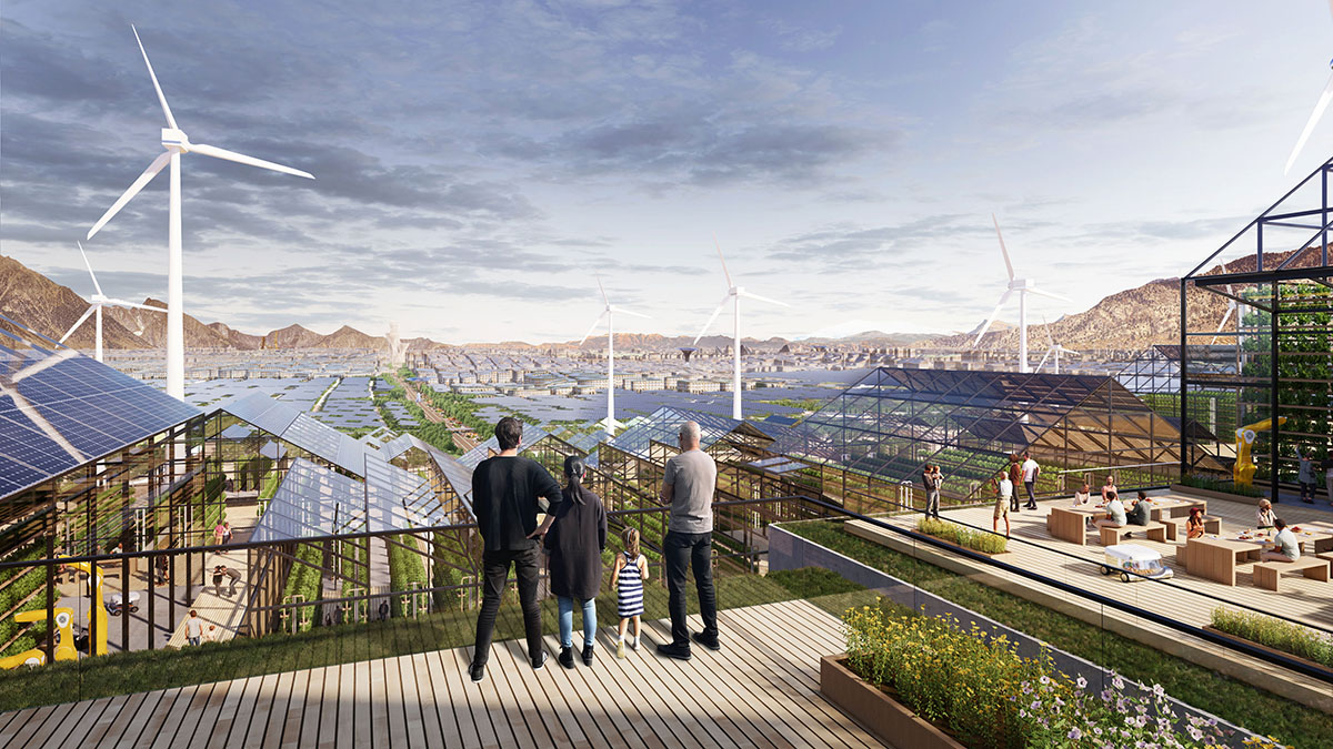 BIG unveils new images for the Telosa City masterplan, focusing on