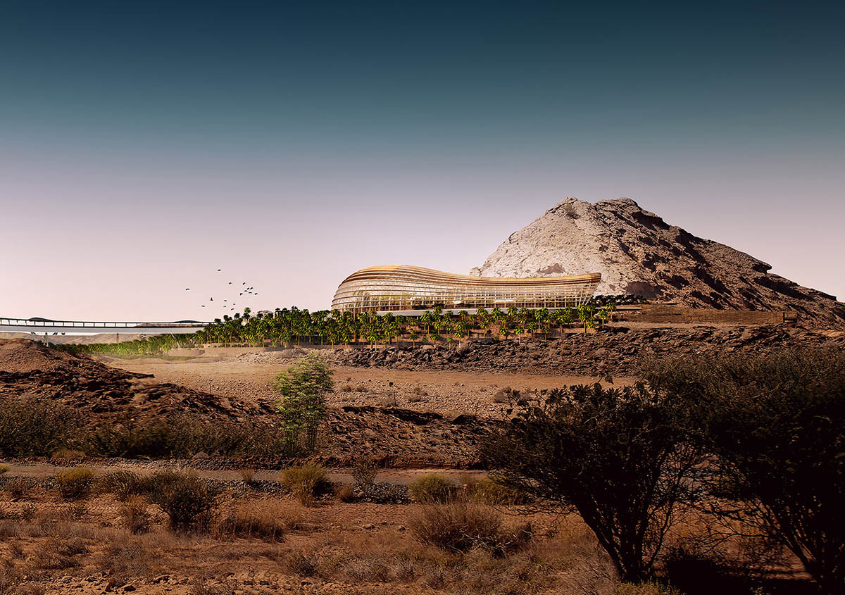 Grimshaw unveils first images for world's largest botanic garden in Oman