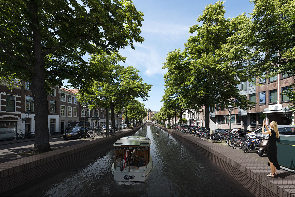 MVRDV and Local Community to revitalize lost canals of The Hague for urban regeneration