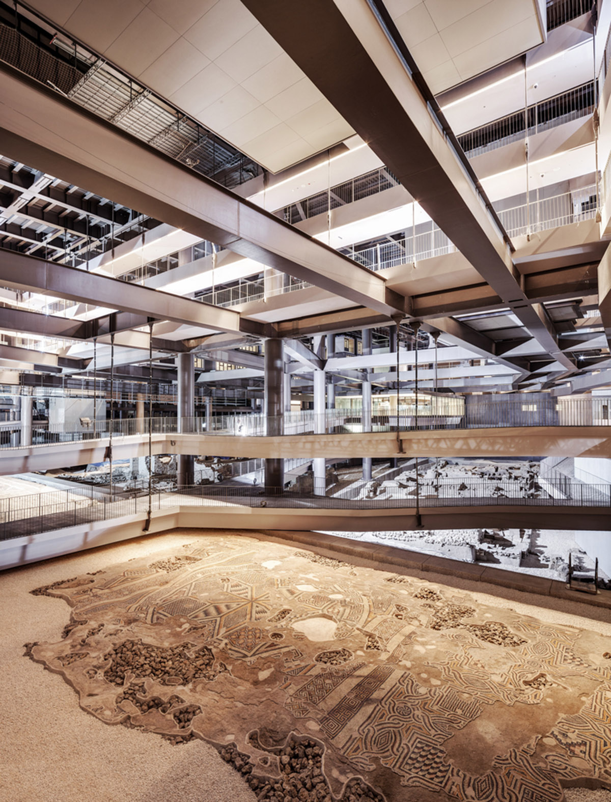 Emre Arolat Architecture preserves archaeological remnants with this modular hotel in Antakya