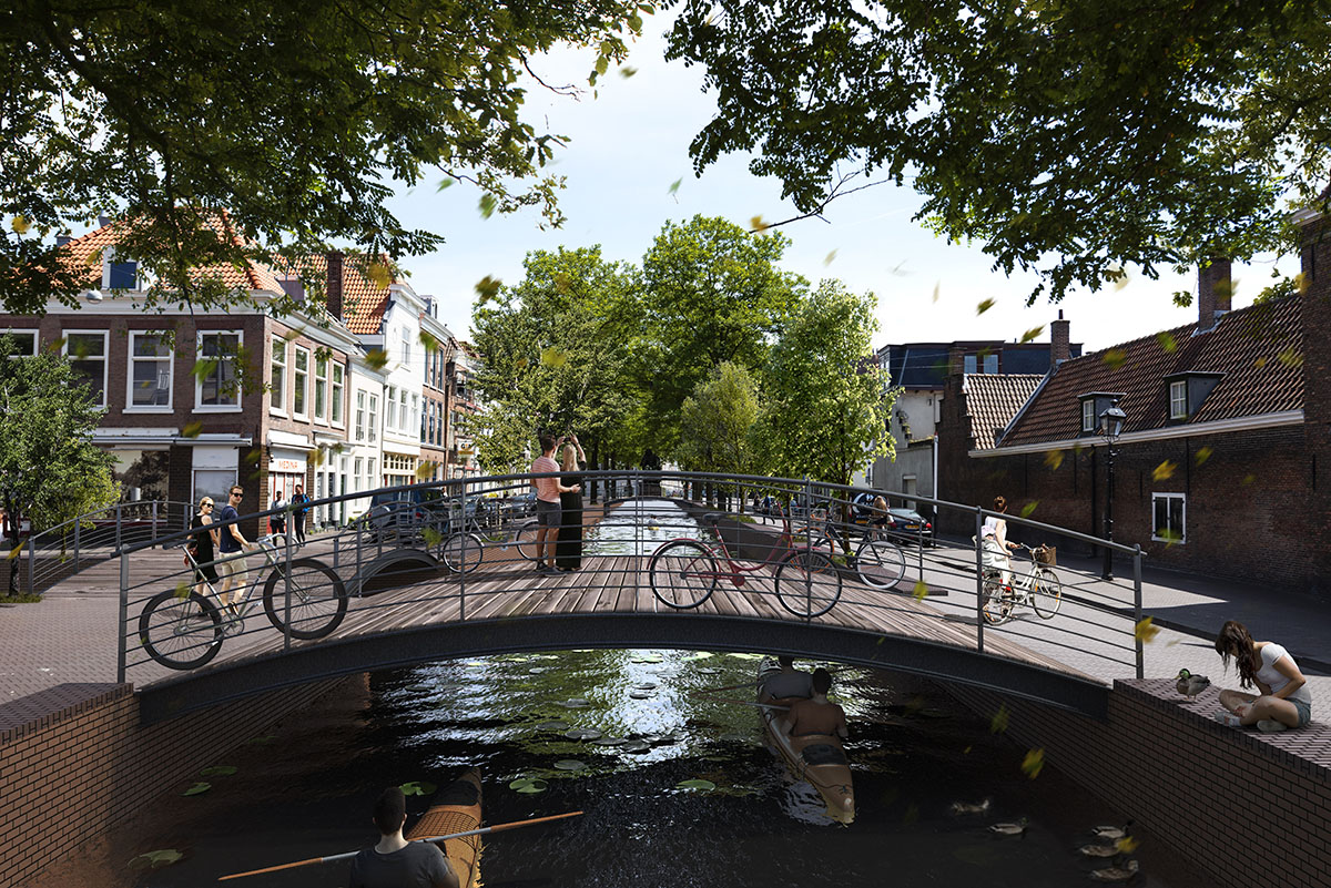 MVRDV and Local Community to revitalize lost canals of The Hague for urban regeneration