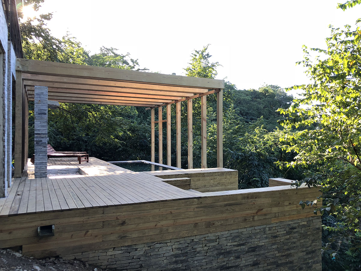 Jasper Architects designs terraced bungalows nestled within the landscape in Dominican Republic