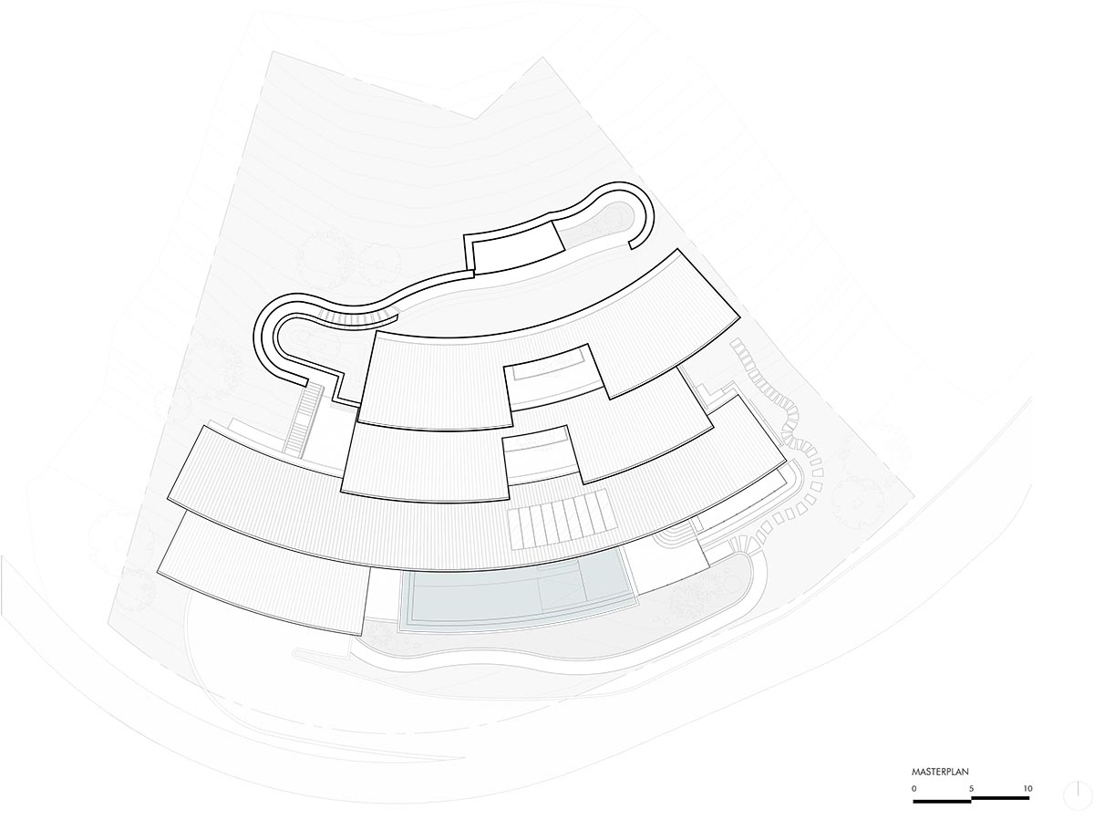 Villa Boe captures the captivating views of Tampah Hills in Indonesia 