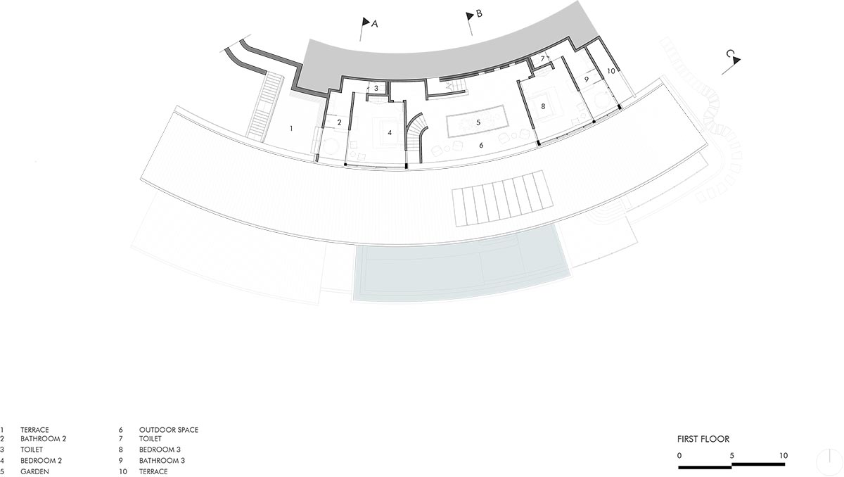 Villa Boe captures the captivating views of Tampah Hills in Indonesia 