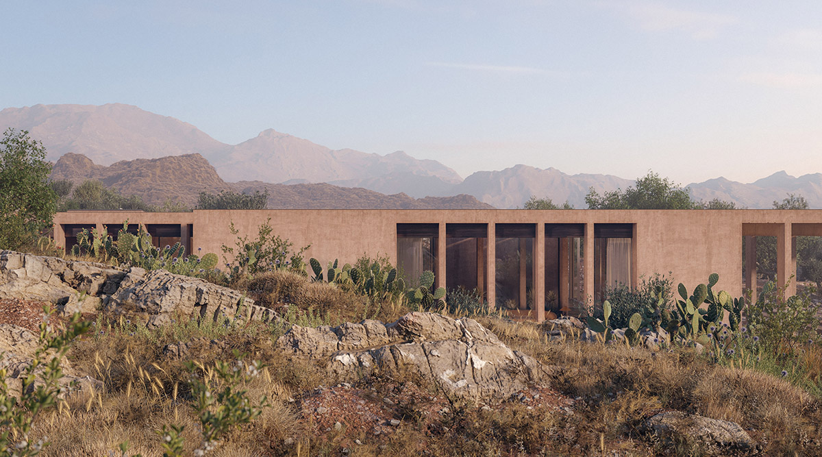 Carl Gerges designs residence that reflects Lebanon's arid landscape ...