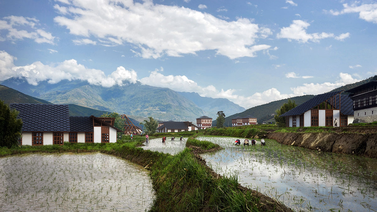 BIG unveils Gelephu Mindfulness City masterplan informed by Bhutanese culture
