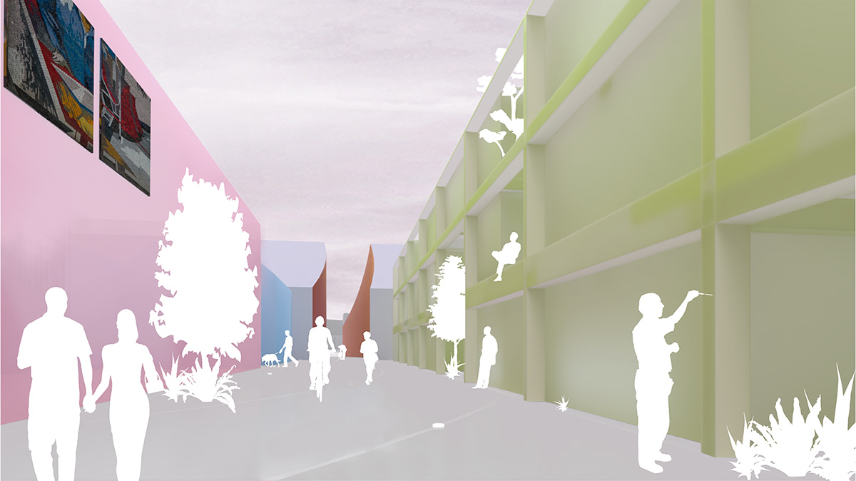 MVRDV reveals its vision for a village-inspired masterplan for creative industries in Potsdam