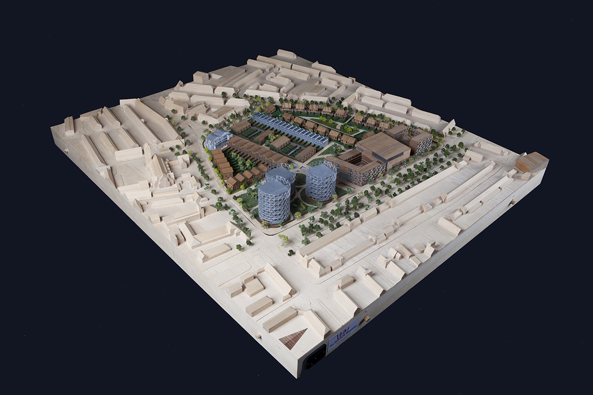 Mecanoo completes Villa Industria with red-brown bricks in a former gasworks site of Hilversum