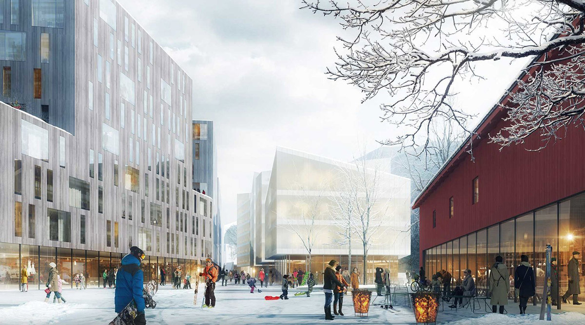 Construction begins on Reiulf Ramstad Architects' Winter Park ...