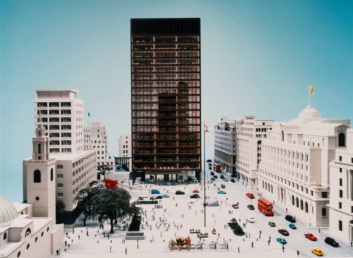 Mies van der Rohe’s unbuilt scheme for London revealed at RIBA’s new exhibition in detail
