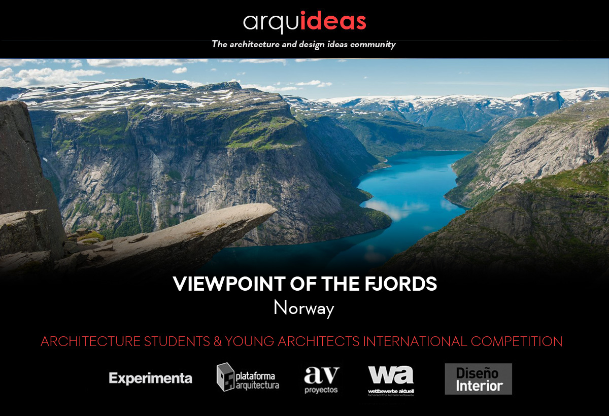 Call for registrations to Arquideas' Viewpoint Of The Fjords (VOF) Norway competition