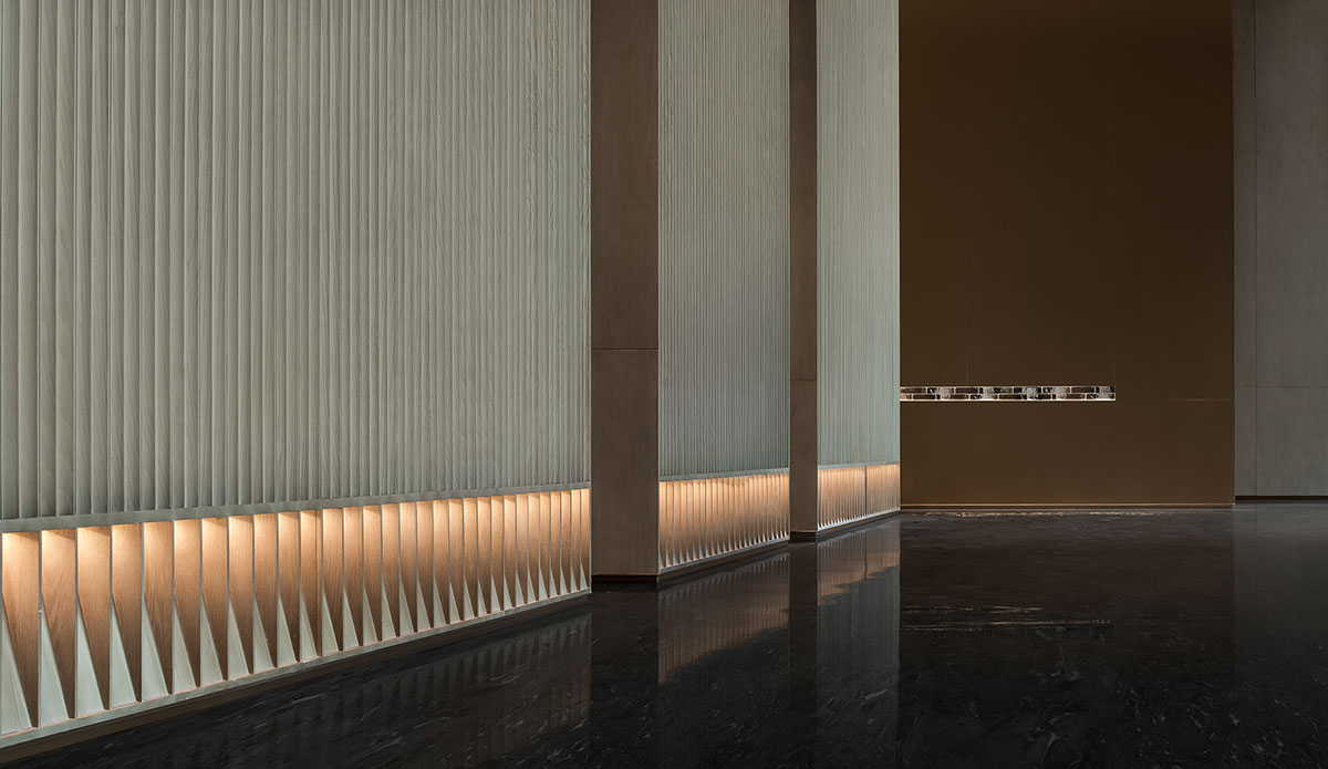 CCD completes interiors of exhibition hall inspired by landscape elements in Hangzhou, China