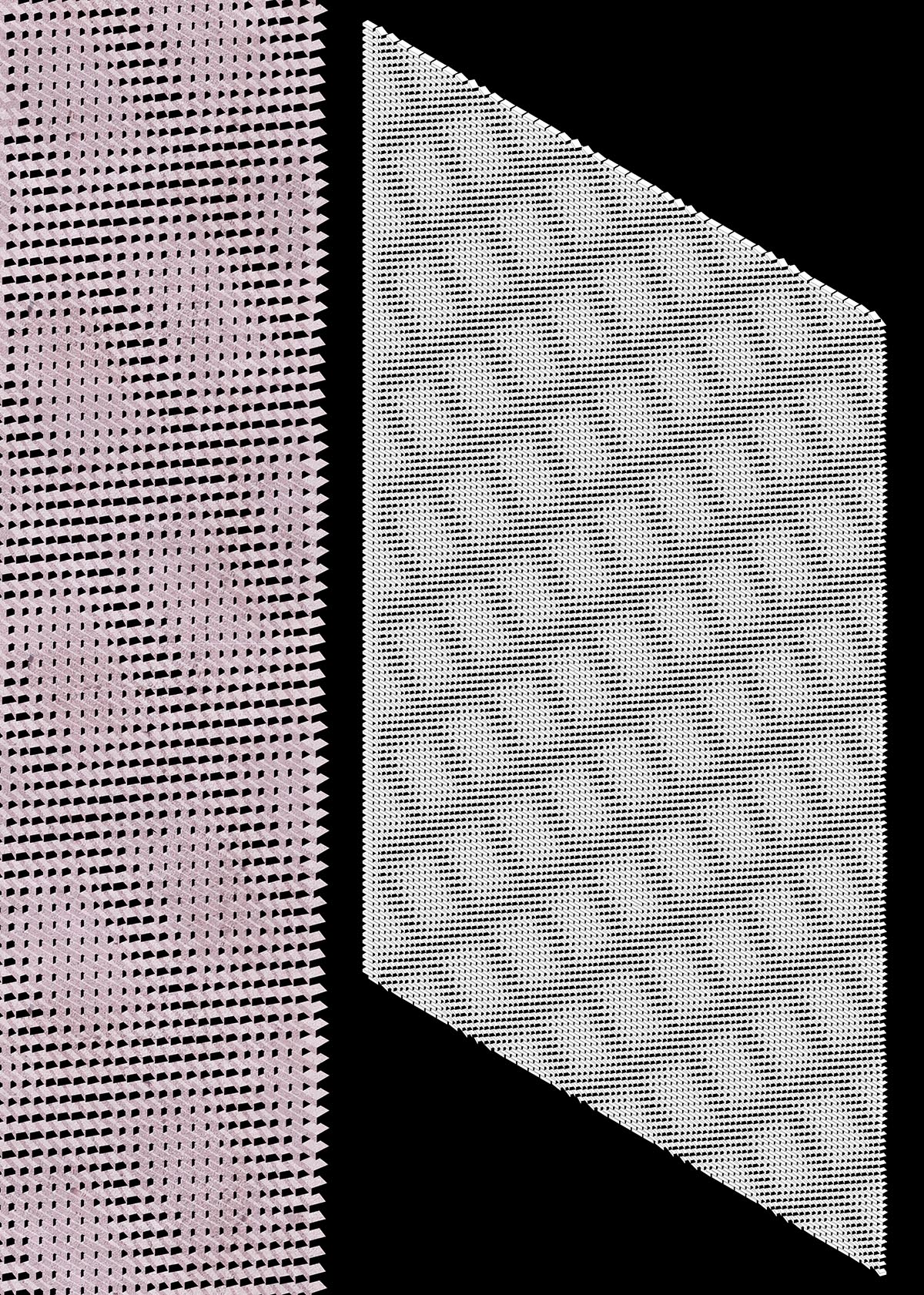 Sstudiomm built parametric brick façade for a house by using traditional on-site craft techniques