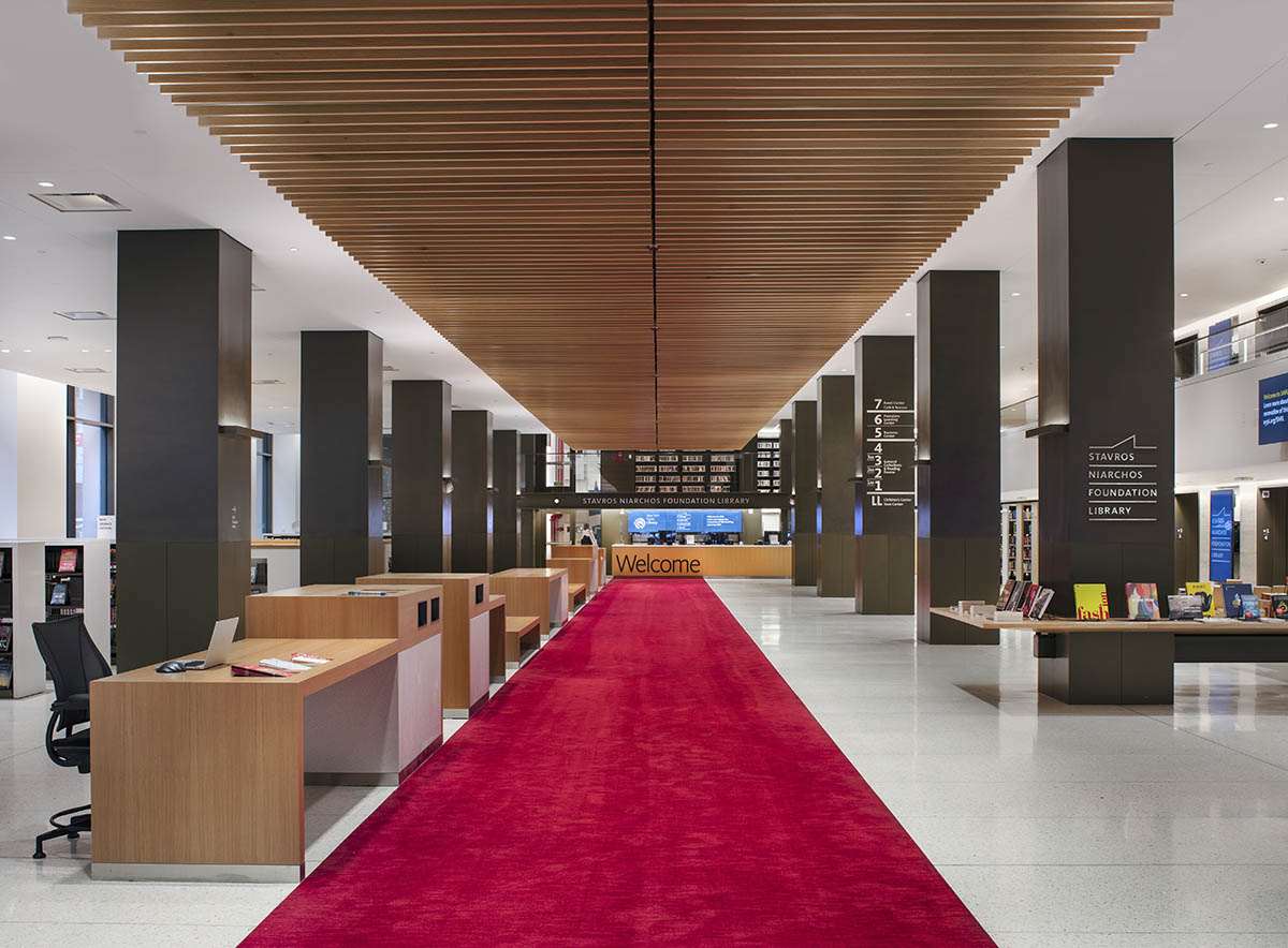 Mecanoo And Beyer Blinder Belle complete Stavros Niarchos Foundation Library in Manhattan
