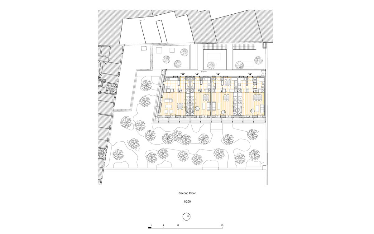 MARS Architectes completes wooden apartment block in Paris