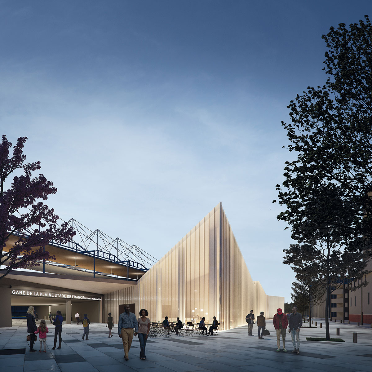 Bordas+Peiro designs dynamic stations in two nodes of Paris
