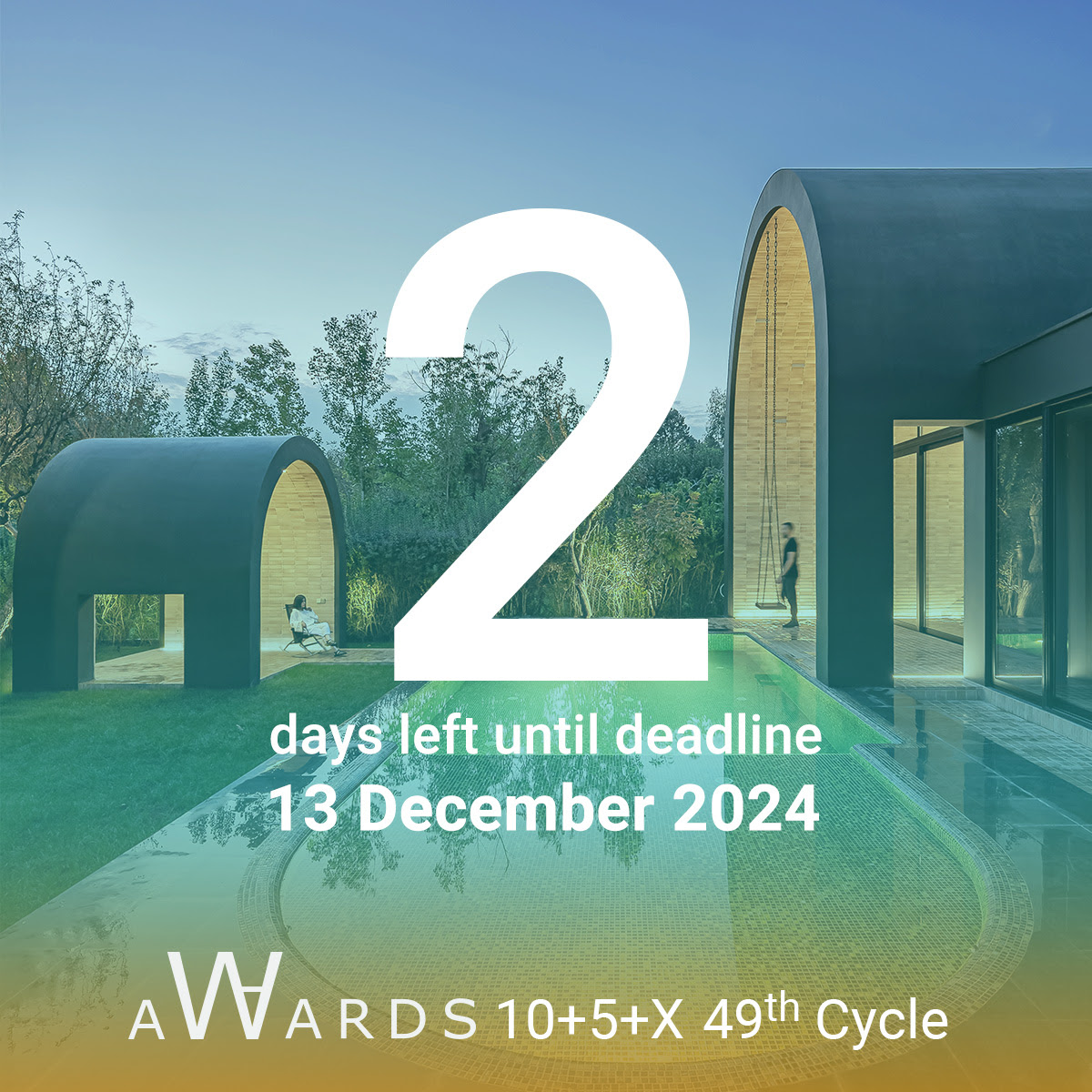 There are only 2 days left to enter WA Awards 49th Cycle