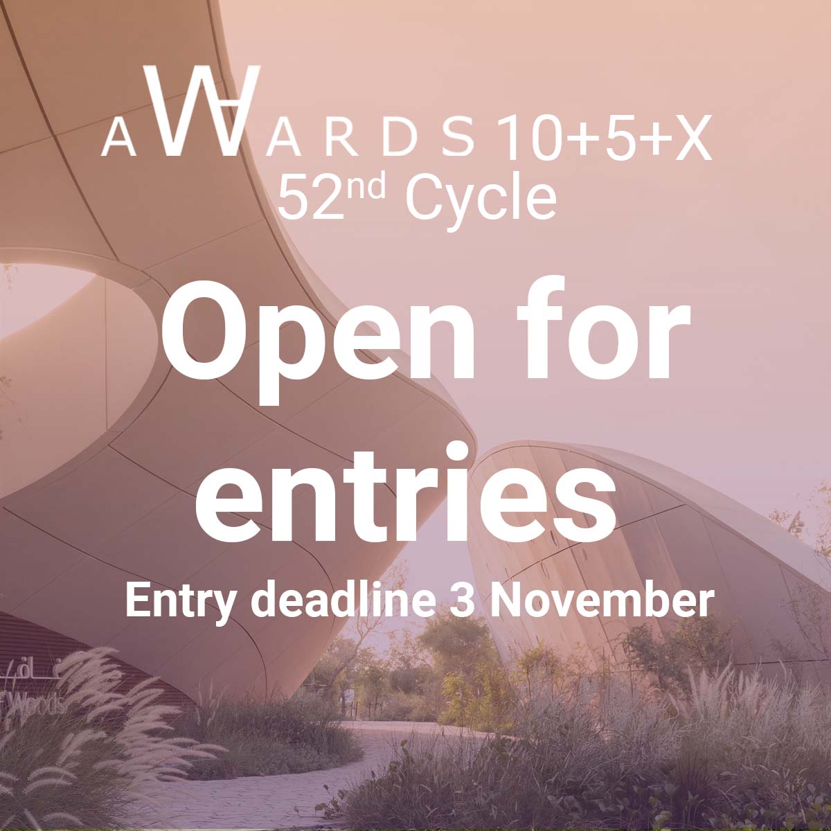 Iscrizioni Aperte per il 52° Ciclo dei Premi WA: Un'Opportunità Unica per Architetti e Designer