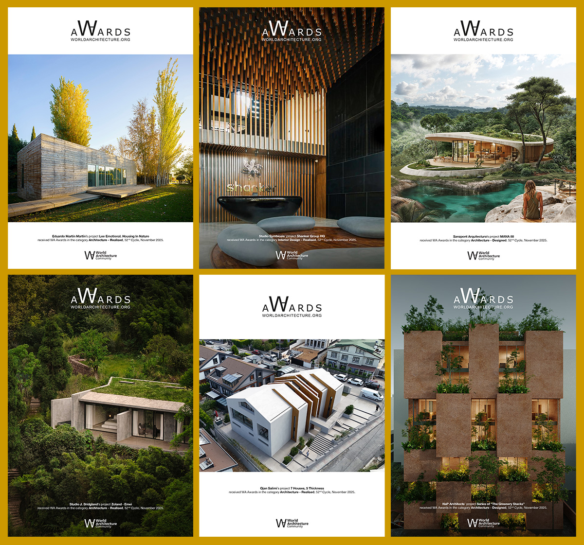 The Posters and Certificates for the WA Awards 52nd Cycle are ready for download