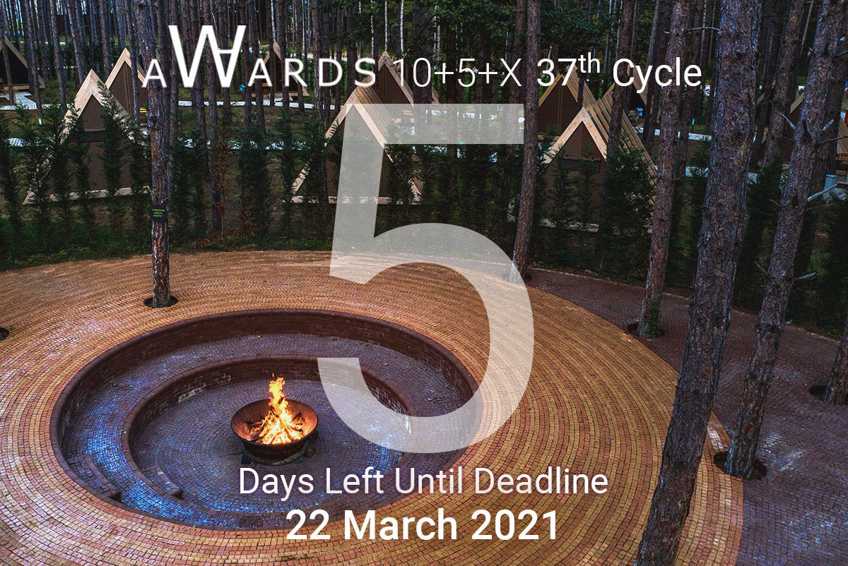 There are only 5 days left to enter WA Awards 10+5+X 37th Cycle