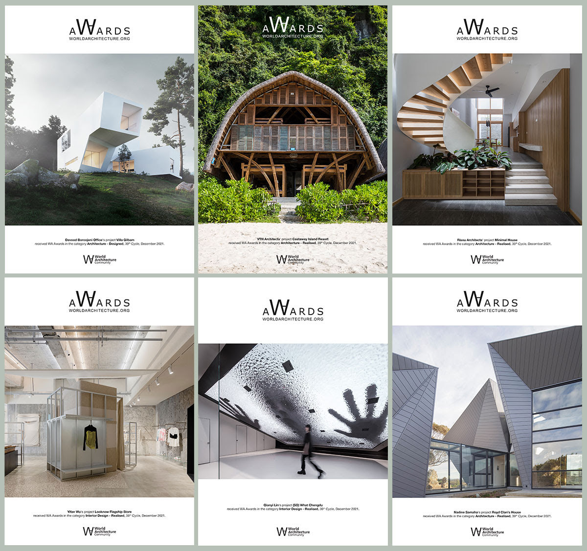 WA Awards 40th Cycle is open for entries until 10 March 2022