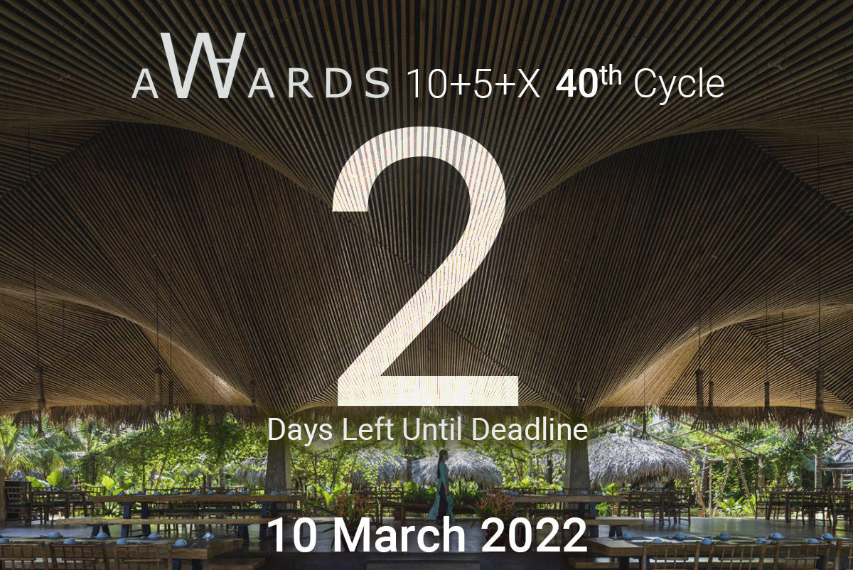 2 days left to enter WA Awards 40th Cycle