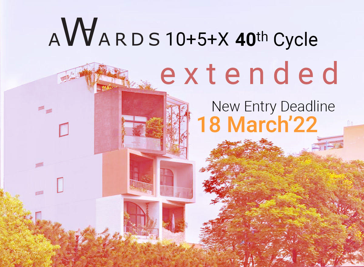 WA Awards 40th Cycle entry deadline extended to 18 March 